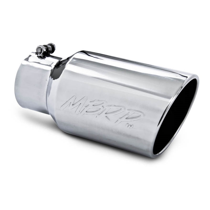 MBRP Tip 6in O.D. Angled Roll ed End  4in inlet MBRT5073 T5073 Photo - Primary