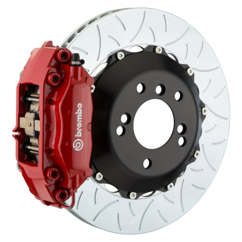 Brembo 01-02 Viper RT-10 Rear GT BBK 4 Piston Cast 345x28 2pc Rotor Slotted Type3-Red 2P3.8014A2 2P3.8014A2 Photo - Primary