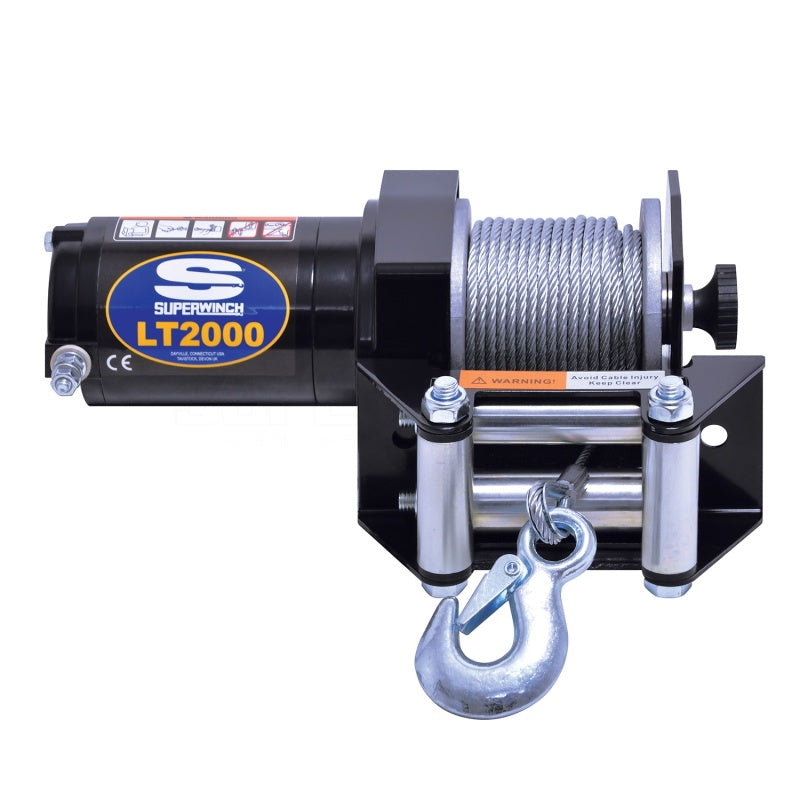 Superwinch 2000 LBS 12 VDC 5/32in x 49ft Steel Rope LT2000 Winch 1120210 1120210 Photo - Unmounted