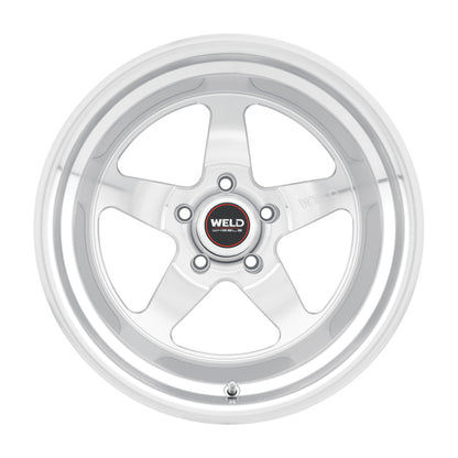 Weld S105 20x8 Ventura 5x127 ET00 BS4.50 Gloss Silver MACH DIA 78.1 S10508073450 S10508073450 Photo - Primary