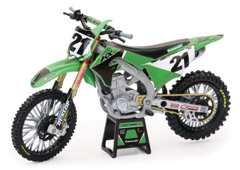 New Ray Toys Kawasaki KX450F Factory Team (Jason Anderson)/ Scale - 1:12 58413