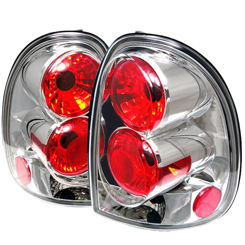 Spyder Dodge Caravan/Grand Caravan 96-00Euro Style Tail Lights Chrome ALT-YD-DC96-C 5002242 5002242 Photo - Primary