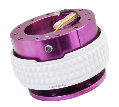 NRG Quick Release Kit - Pyramid Edition - Purple Body / Glow In The Dark Pyramid Ring SRK-210PP/GL SRK-210PP/GL Photo - Primary