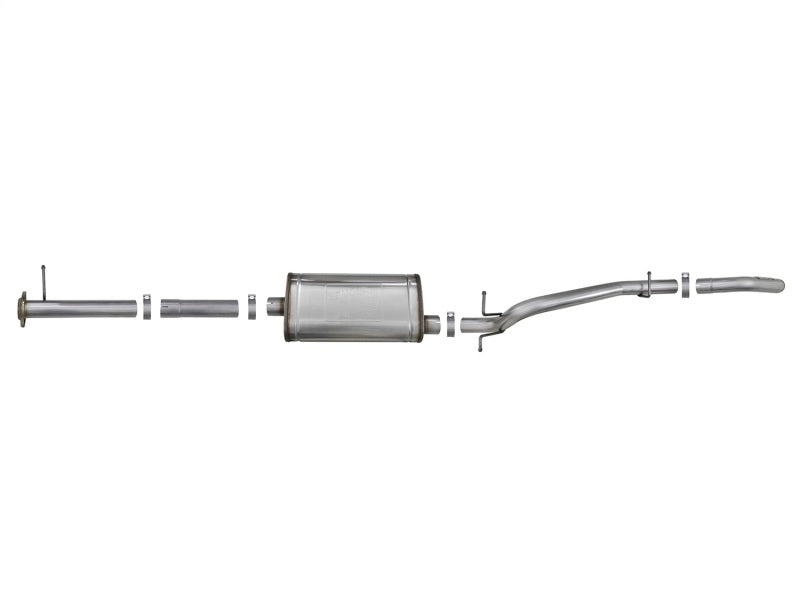 aFe Mach Force-Xp Hi-Tuck 3 In 409 Stainless Steel Cat-Back Exhaust System 49-44099 Photo - Unmounted