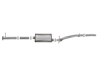 aFe Mach Force-Xp Hi-Tuck 3 In 409 Stainless Steel Cat-Back Exhaust System 49-44099 Photo - Unmounted