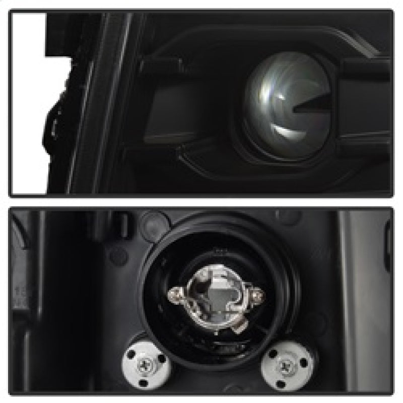 Spyder Chevy Silverado 1500 07-13 Version 3 Projector Headlights - Black PRO-YD-CS07V3-LBDRL-BK 5083609 5083609 Photo - Unmounted