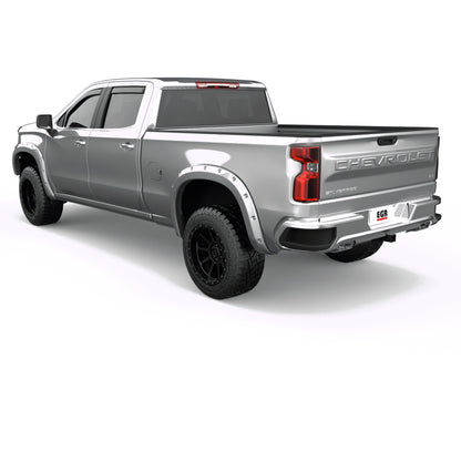 EGR 2019 Chevy 1500 Color Match Style Fender Flare - Set - Switchblade Silver 791694-GAN 791694-GAN Photo - Mounted