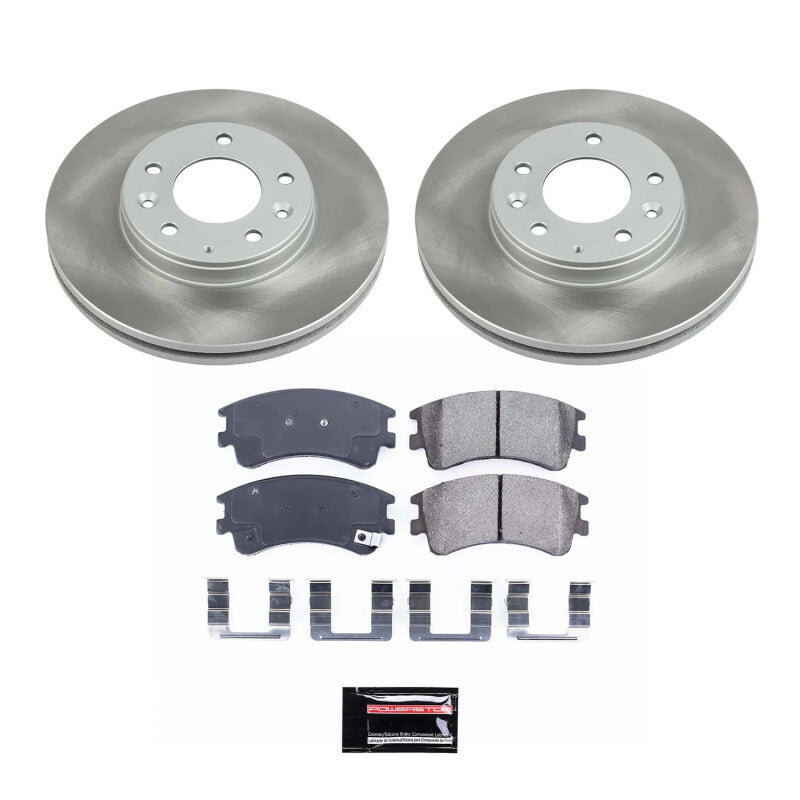 PowerStop Power Stop 03-05 Mazda 6 Front Semi-Coated Rotor Kit SC2448 SC2448 Photo - Primary