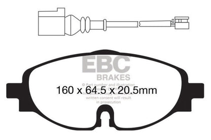 EBC Disc Brake Pad Set DP42150R Photo - Primary