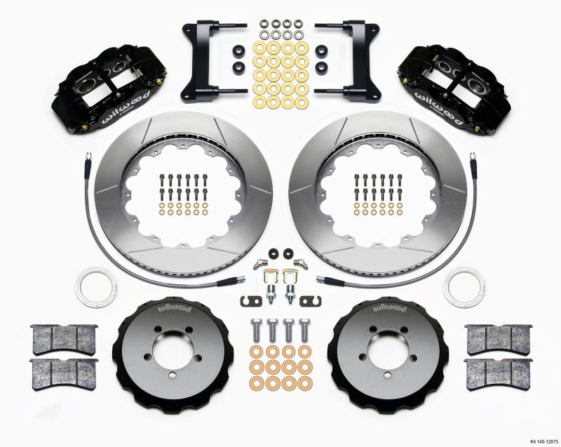 Wilwood FNSL6R Front Hat Kit,14.00" 1999-2012 Subaru WRX w/Lines 140-12875 Photo - Primary