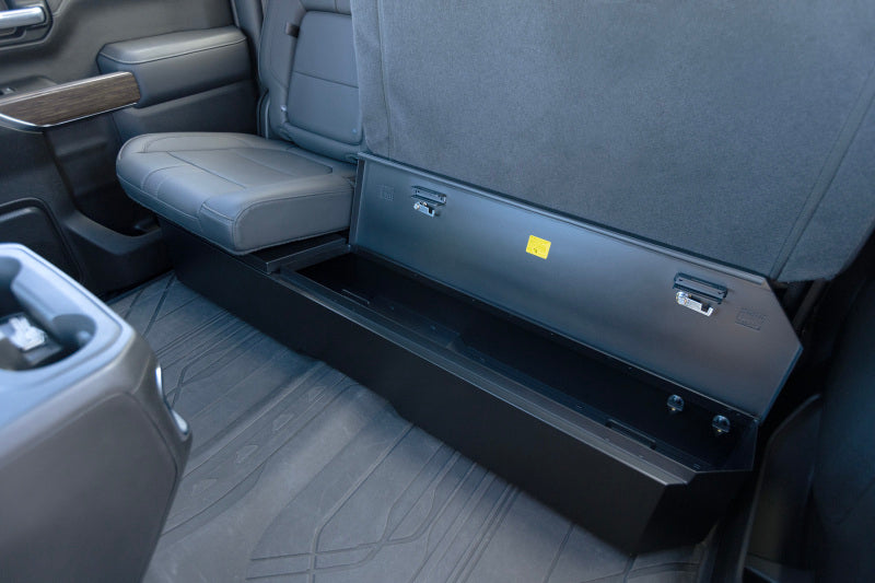 Tuffy Products Tuffy 2019+ Chevrolet Silverado Underseat Lockbox w/ Keyed Lock 352-01 352-01 Photo - Close Up