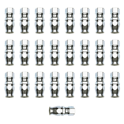 Russell Performance -6 AN Endura Pwerflex Power Steering Straight Hose Ends (25 pcs.) 620409 620409 Photo - Primary