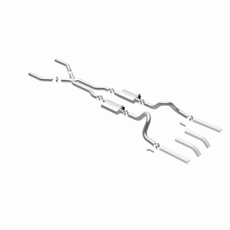 MagnaFlow Ford Mustang Street Series Crossmember-Back Performance Exhaust System 15819 360 Degree Image Set