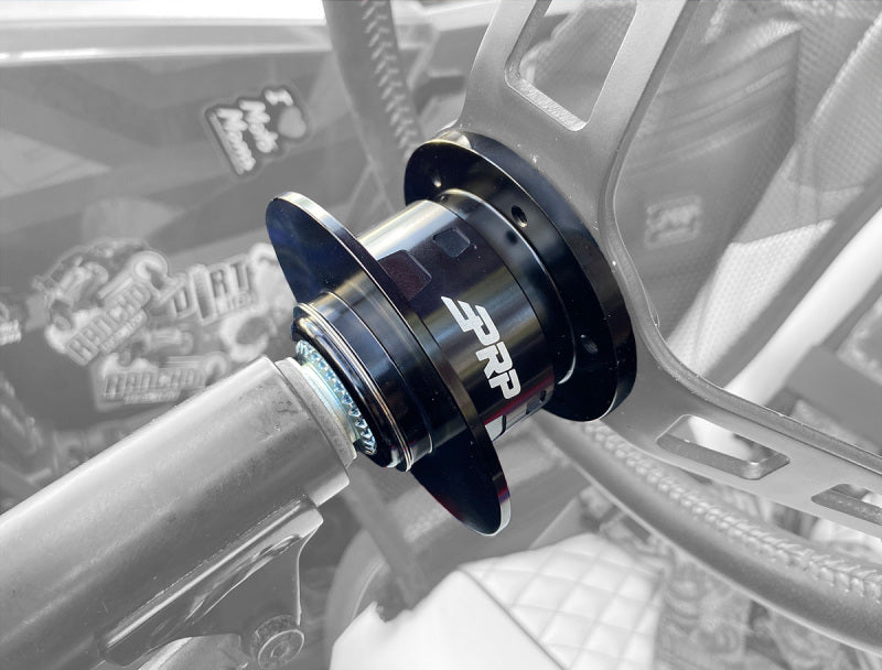 PRP Seats PRP Quick Release Steering Wheel Hub For Polaris RZR / GEM Can-Am Maverick / X3 / Arctic Cat Wildcat G102 G102 Photo - Close Up