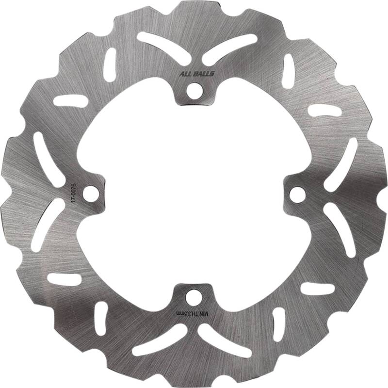 All Balls Racing 19-20 Kawasaki KX250F Brake Disc Rear 18-0076 18-0076 Photo - Primary