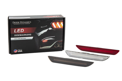 Diode Dynamics 15-21 EU/AU Ford Mustang LED Sidemarkers - Red (Pair) DD5072 DD5072 User 8