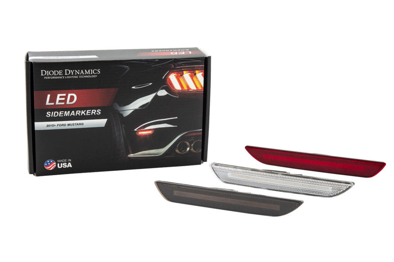 Diode Dynamics 15-21 EU/AU Ford Mustang LED Sidemarkers - Smoked (Pair) DD5073 DD5073 User 8