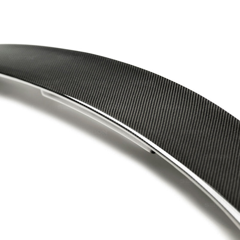 Seibon 2017-2021 Honda Civic Type-R Gloss Carbon Fiber Tailgate Middle Spoiler MS17HDCVR MS17HDCVR User 3