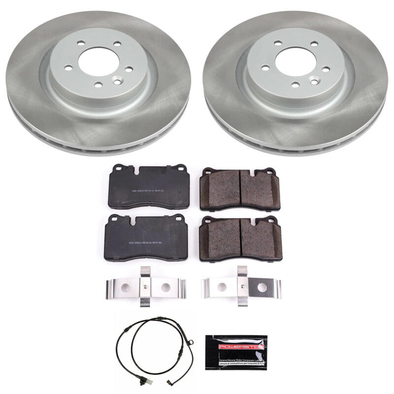 PowerStop Power Stop 06-09 Land Rover Range Rover Sport Front Semi-Coated Rotor Kit SC5422 SC5422 Photo - Primary