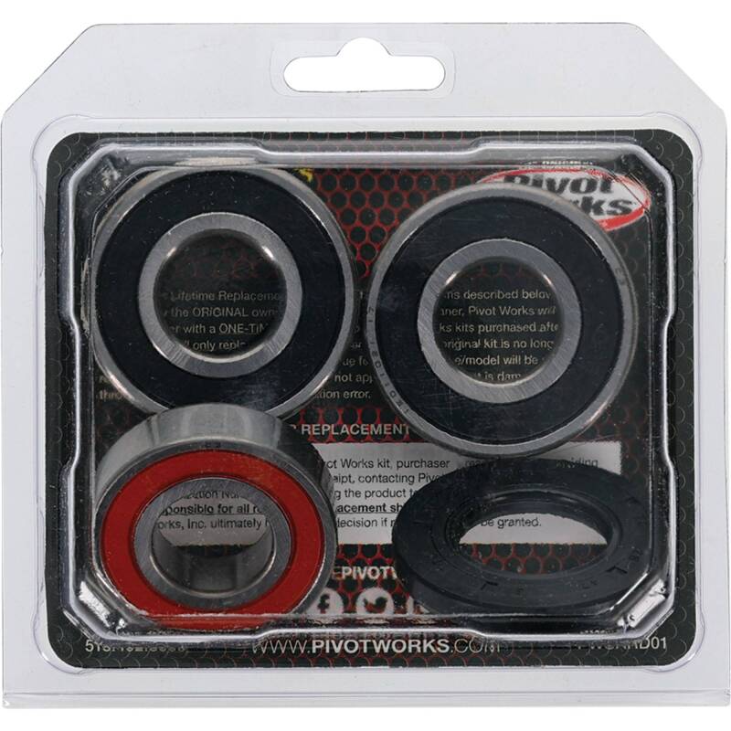 Pivot Works Suzuki Wheel Bearing Kit Premium Bearings 25-1262-P 25-1262-P Photo - Primary