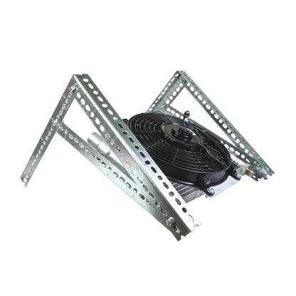 BD Diesel Xtruded Trans Oil Cooler - 3/8 Inch Cooler Lines 1030606-3/8 Photo - Unmounted