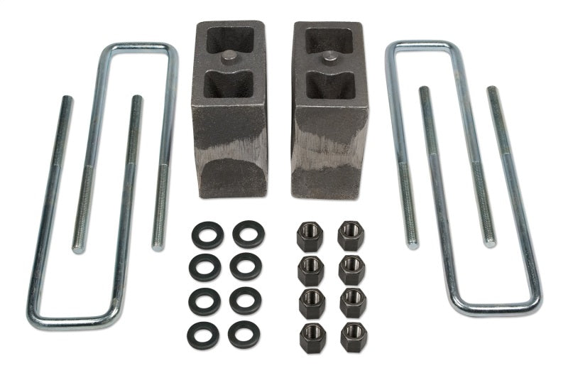 Tuff Country 94-02 Ram 3500 4wd (w/o Fctry Contact Overloads) 5.5in Rr Block & U-Bolt Kt Non-Tapered 97054