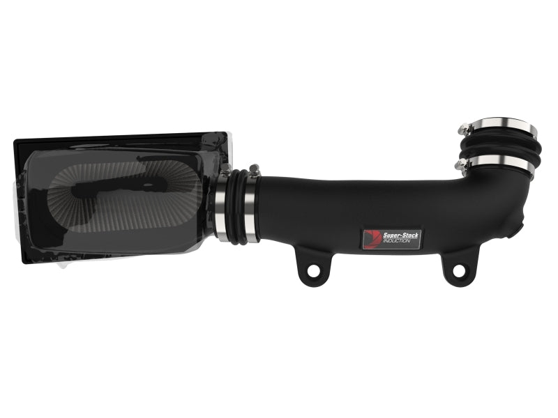 aFe Super Stock Induction System Pro Dry S Media 18-21 Jeep Wrangler JL L4-2.0L (t) 55-10010D 55-10010D Photo - Unmounted