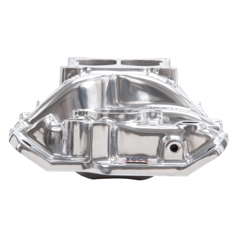 Edelbrock Sbc Perf Air Gap Manifold Polished 26011 Photo - Unmounted