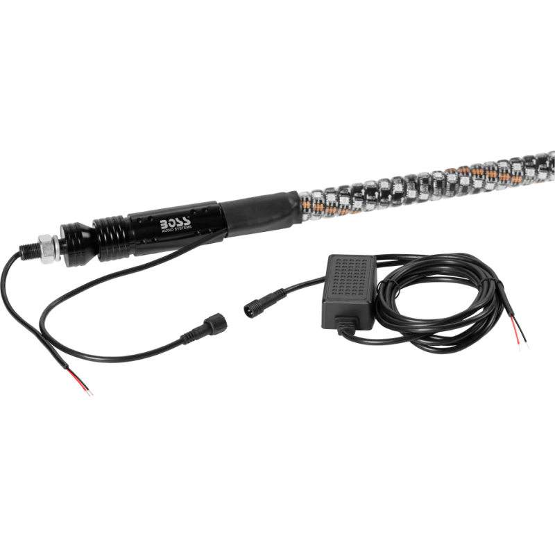 Boss Audio Systems ATV Whip Antenna/ 48 inch/ Multicolor/ IP67 Weatherproof WP4 WP4 User 1
