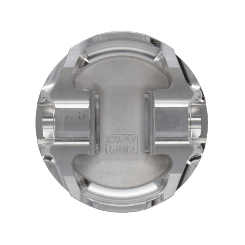 Manley Mitsubishi 4B11 86.5mm Bore 10.0:1 CR -3.5cc Dish Turbo Tuff Piston Set w/ Rings 624305CE-4 624305CE-4 User 5