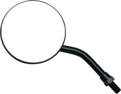 BikeMaster 3in Adjustable Round Mirror 10mm - Each - Black 600803 600803 User 1