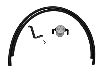 J&L 2005-2019 Nissan Frontier 4L Oil Separator 3.0 - Clear Anodized 3109P-C 3109P-C Photo - Primary
