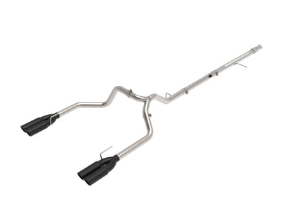 aFe Vulcan Series 3in 304SS DPF-Back 20-21 GM Trucks L6-3.0L (td) LM2 - Dual Black Tip 49-34130-B 49-34130-B Photo - Primary