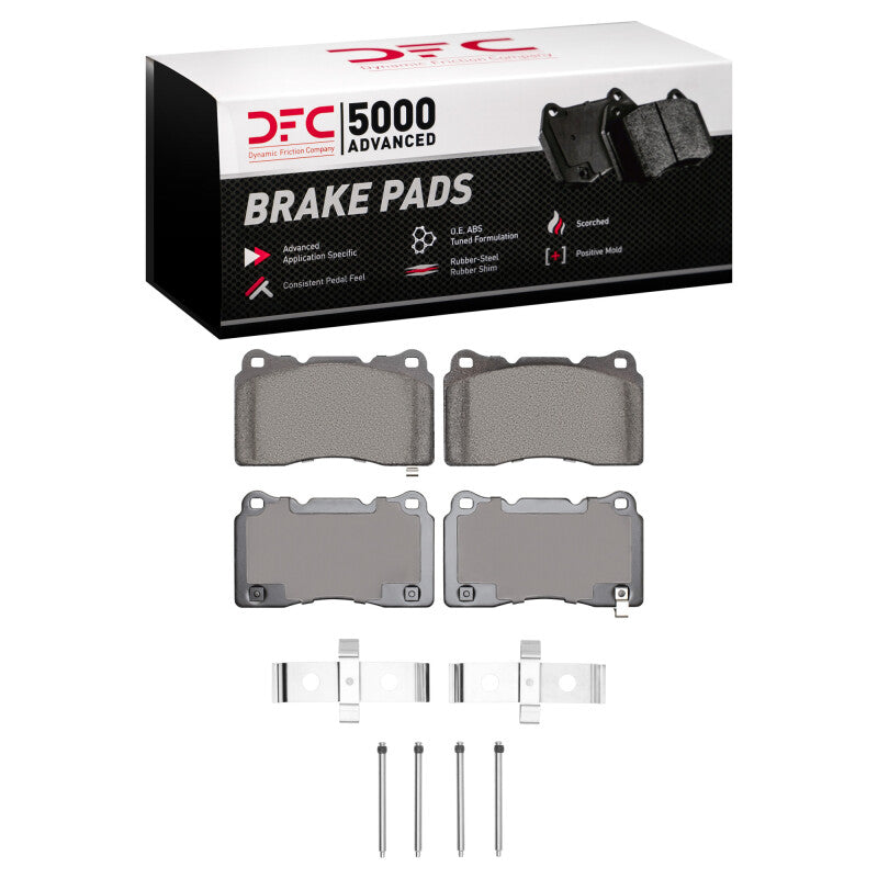 DFC DFC 5000 Advanced Low Met Brake Pads Brakes, Rotors & Pads Brake Pads - OE main image