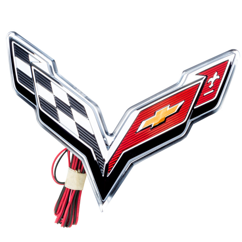 ORACLE Lighting Oracle Corvette C7 Rear Illuminated Emblem - Blue 3633-002 3633-002 Photo - in package