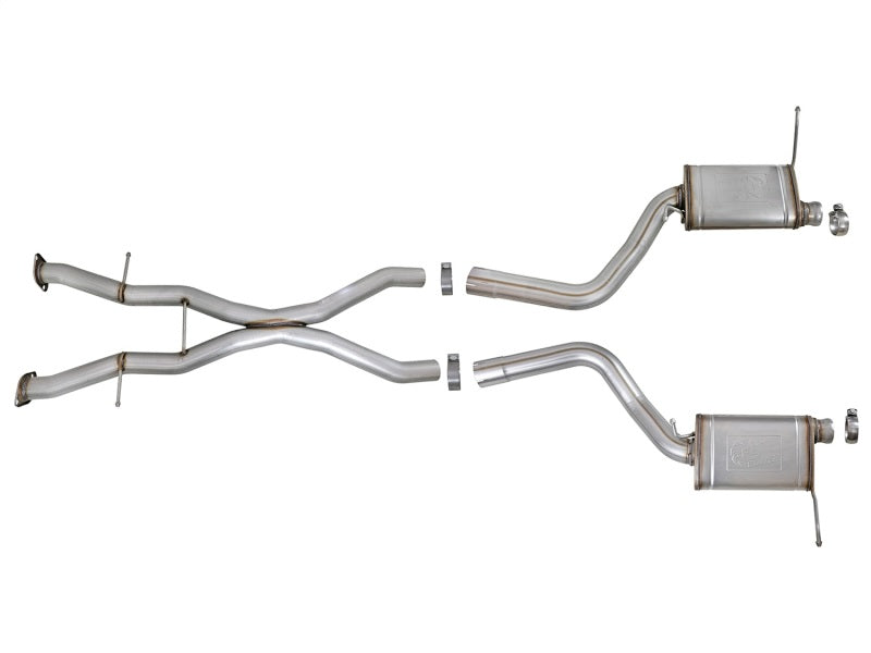 aFe MACH Force-Xp 3in 409 Stainless Steel Cat-Back Exhaust System: Jeep Gr 49-48053 Photo - Unmounted
