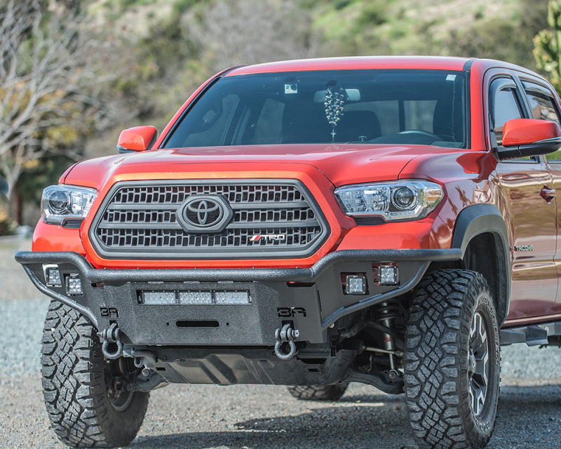 Body Armor 4x4 2016+ Toyota Tacoma Desert Series Front Winch Bumper TC-19337 TC-19337 Photo - lifestyle view