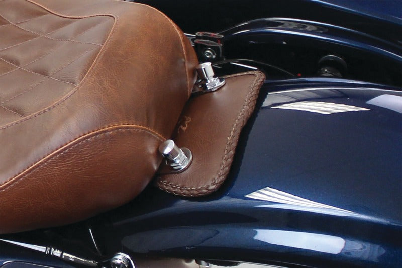 Mustang Motorcycle Mustang 97-21 FL Touring Mini Fender Bib - Brown 78142 78142 Photo - Primary