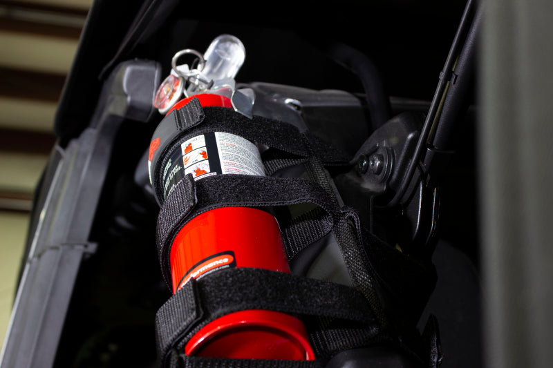 Fishbone Offroad Padded Roll Bar Black Fire Extinguisher Holder FB55154 FB55154 Photo - lifestyle view