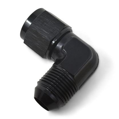 Russell -8 AN 90° Female AN To Male AN (Black Finish) 614807 Photo - out of package