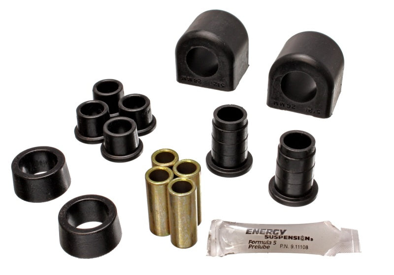 Energy Suspension Sway Bar Bushing Set Black Chevrolet Corvette All 1984-1987 3.5139G Photo - Primary