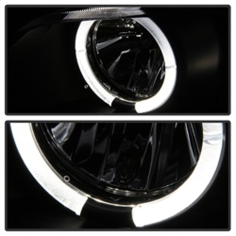 Spyder BMW Z3 96-02 Projector Headlights LED Halo Black High H1 Low H1 PRO-YD-BMWZ396-HL-BK 5009081 5009081 Photo - Unmounted