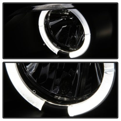 Spyder BMW Z3 96-02 Projector Headlights LED Halo Black High H1 Low H1 PRO-YD-BMWZ396-HL-BK 5009081 5009081 Photo - Unmounted