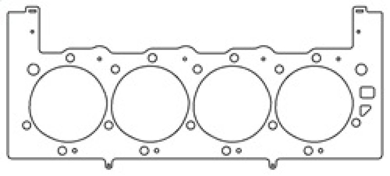 Cometic Gasket 4.280 MLS Head Gasket BBC - 8.1L LH Merc Marin CAGC5764-051 C5764-051 Photo - Primary