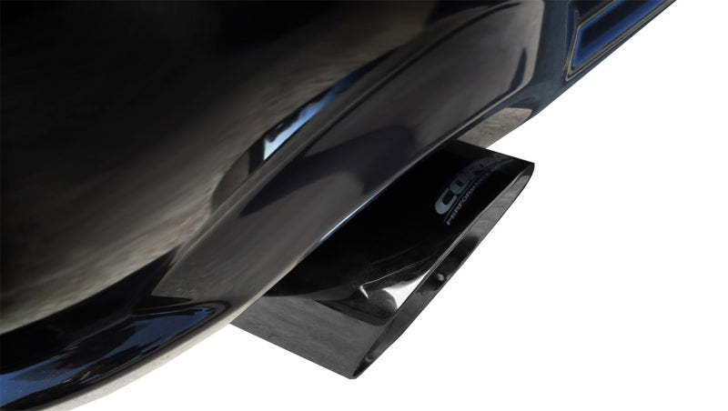 Corsa Performance 05-10 Ford Mustang Shelby GT500 5.4L V8 Black Xtreme Axle-Back Exhaust 14314BLK Photo - Mounted