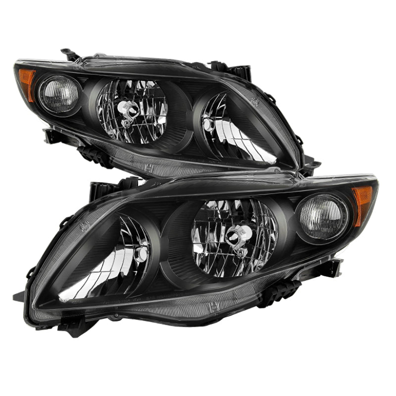 SPYDER xTune Toyota Corolla 2009-2010 OEM Style Headlights - Black HD-JH-TCO09-AM-BK 9035906 9035906 Photo - Primary