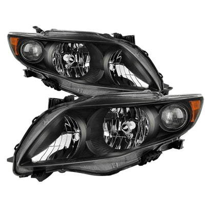 SPYDER xTune Toyota Corolla 2009-2010 OEM Style Headlights - Black HD-JH-TCO09-AM-BK 9035906 9035906 Photo - Primary