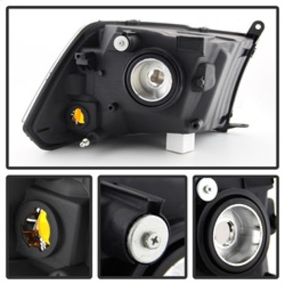 SPYDER Xtune Dodge Ram 1500 09-12 ( Non Quad Headlights ) Crystal Headlights Chrome HD-JH-DR09-AM-C 9022937 9022937 Photo - Unmounted