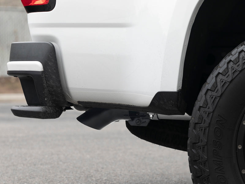 aFe MACH Force-XP 3in 409 SS Cat-Back Exhaust w/ Black Tip 16-18 GM Colorado/Canyon I4-2.8L (td) LWN 49-44100-B 49-44100-B Photo - Mounted