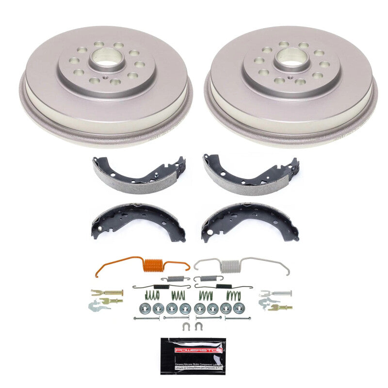 PowerStop Power Stop 03-06 Pontiac Vibe Rear Autospecialty Drum Kit KOE15519DK KOE15519DK Photo - Primary